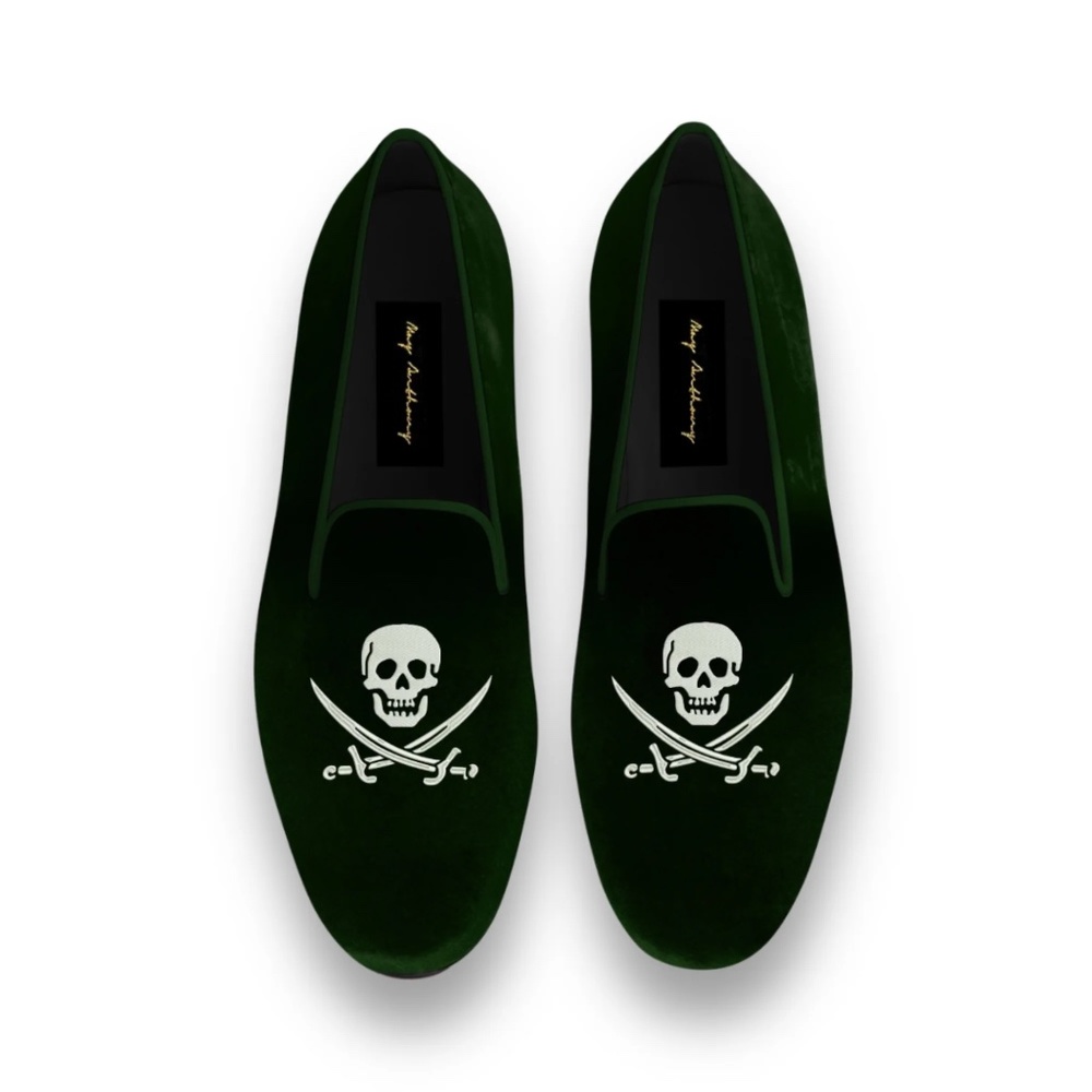 The Jolly Roger Slippers from May Anthony